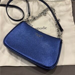 Kate Spade Jolie Metallic Small Convertible Crossbody bag